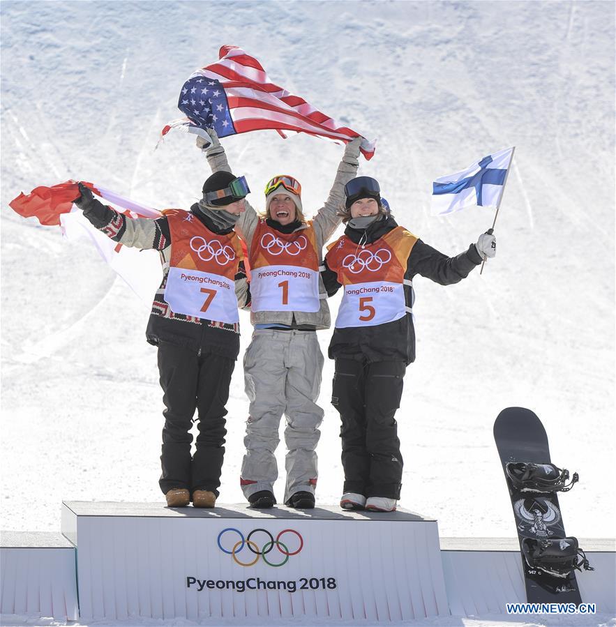 (SP)OLY-SOUTH KOREA-PYEONGCHANG-SNOWBOARD-LADIES' SLOPESTYLE