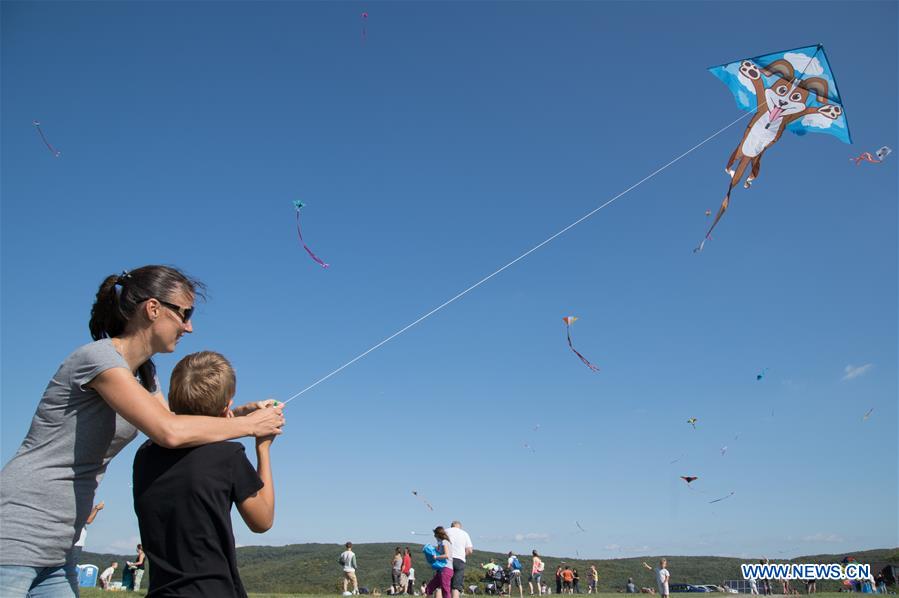HUNGARY-ZEBEGENY-KITE FESTIVAL