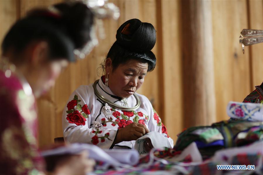 #CHINA-GUIZHOU-WOMEN-HANDICRAFTS (CN)