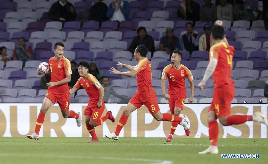 (SP)UAE-AL AIN-SOCCER-AFC ASIAN CUP 2019-CHN VS THA