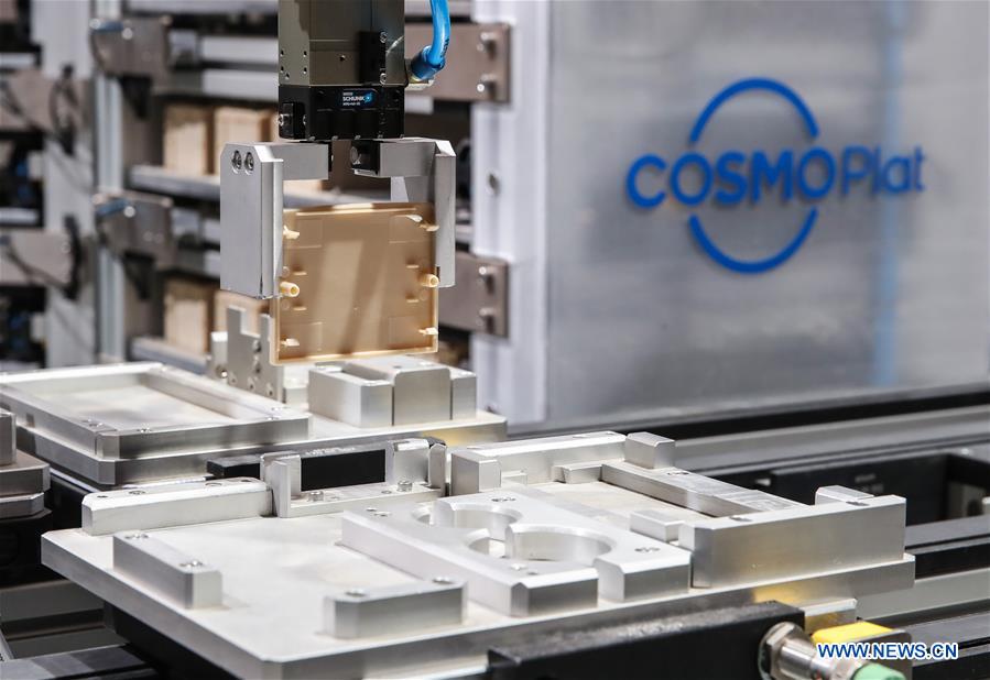 Xinhua Headlines: At Hannover Messe, China brings "brains and brawn" to future industry