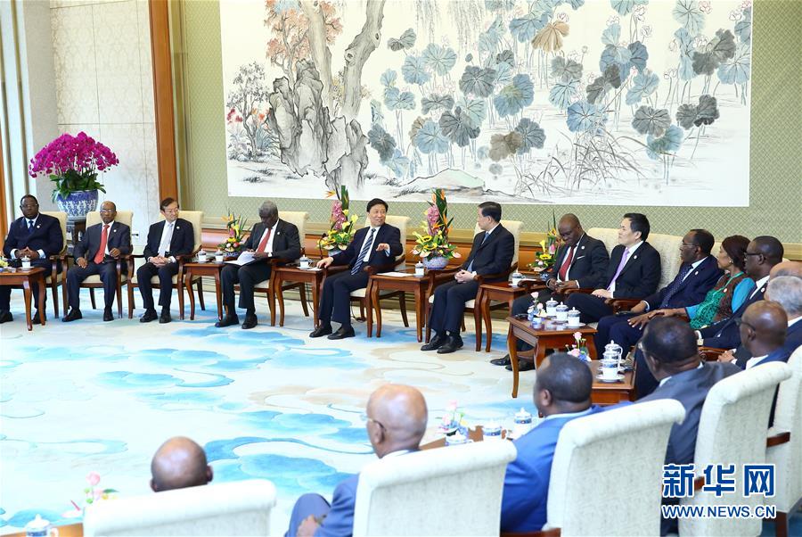 (XHDW)李源潮會(huì)見(jiàn)中非合作論壇約翰內(nèi)斯堡峰會(huì)成果落實(shí)協(xié)調(diào)人會(huì)議非方代表團(tuán)團(tuán)長(zhǎng)