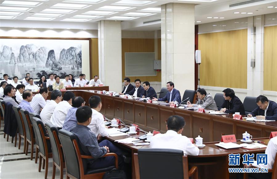 9月21日，中宣部在北京召開中央媒體駐外機構(gòu)外宣工作座談會。中共中央政治局委員、中央書記處書記、中宣部部長劉奇葆出席座談會并講話。新華社記者 謝環(huán)馳 攝 