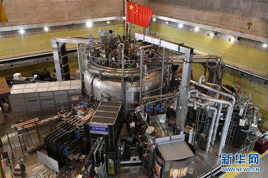 #(圖文互動(dòng))(1)我國(guó)“人造太陽(yáng)”EAST裝置實(shí)現(xiàn)1億攝氏度等離子體運(yùn)行