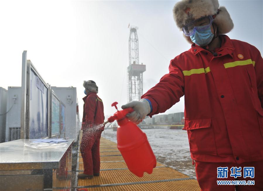 （圖文互動）（1）大慶油田：一手抓防疫，一手抓生產(chǎn)