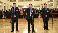 十三屆全國人大一次會(huì)議第四場&ldquo;代表通道&rdquo;