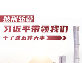 披荊斬棘！習(xí)近平帶領(lǐng)我們干了這五件大事