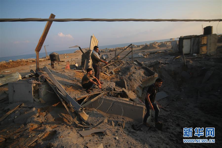 (國際)(2)以軍轟炸加沙地帶以回應巴方火箭彈襲擊