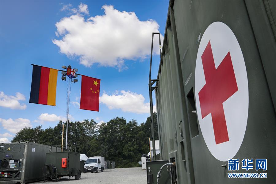 （國際&middot;圖文互動）（2）&ldquo;共同的理念，讓合作更深入更順暢&rdquo;&mdash;&mdash;走進中德&ldquo;聯(lián)合救援-2019&rdquo;衛(wèi)勤實兵聯(lián)合演習(xí)德方野戰(zhàn)二級醫(yī)院