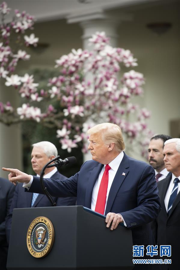 (國際)(3)特朗普宣布“國家緊急狀態(tài)”應(yīng)對美國新冠肺炎疫情