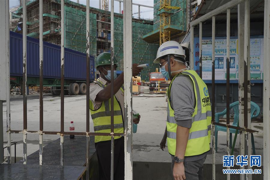 （國際&middot;圖文互動）（3）中國港灣科倫坡房建項目復工目擊記