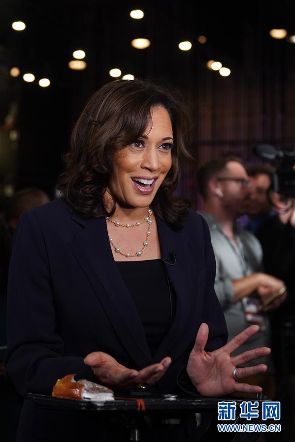 (國際)(2)拜登提名美聯(lián)邦參議員哈里斯為總統(tǒng)競選搭檔