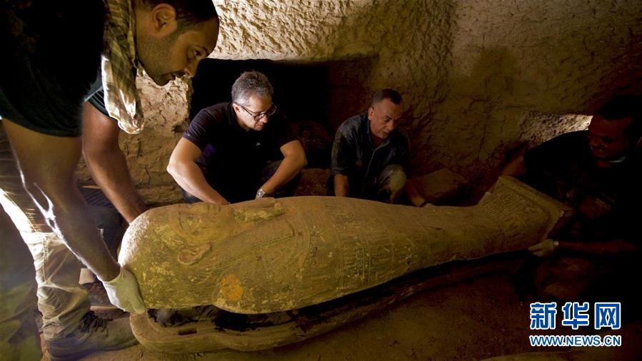 (國際)(2)埃及出土多具2500年前的木棺