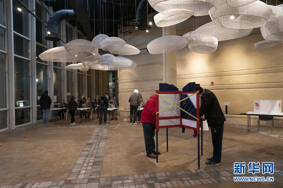 (國(guó)際)(3)美國(guó)大選選舉日投票開始