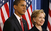 希拉里“?；?rdquo;奧巴馬，現(xiàn)時而已？