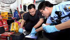 上海警方嚴(yán)打&ldquo;盜三車&rdquo;團(tuán)伙