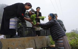 &ldquo;八一&rdquo;禮物，飛向云端哨所