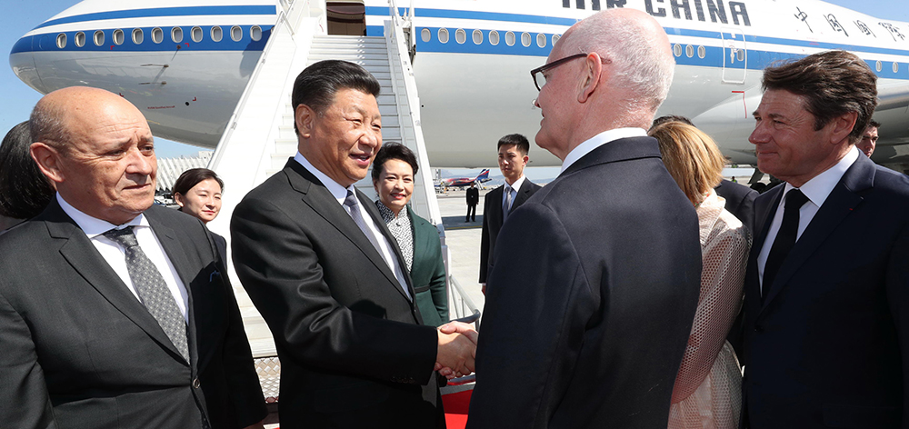 習(xí)近平抵達(dá)法國(guó)尼斯 前往摩納哥對(duì)摩納哥公國(guó)進(jìn)行國(guó)事訪(fǎng)問(wèn)