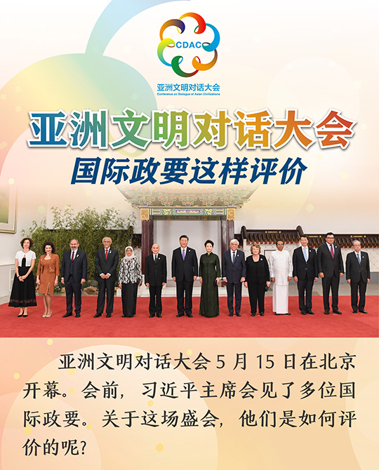 亞洲文明對話大會，國際政要這樣評價
