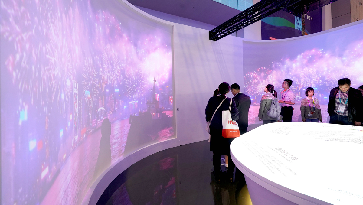 探訪中國館臺灣、澳門和香港展區(qū)