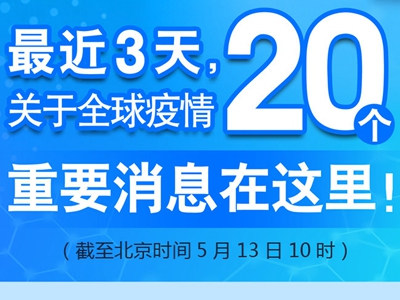 【圖解】最近3天，關于全球疫情20個重要消息在這里！