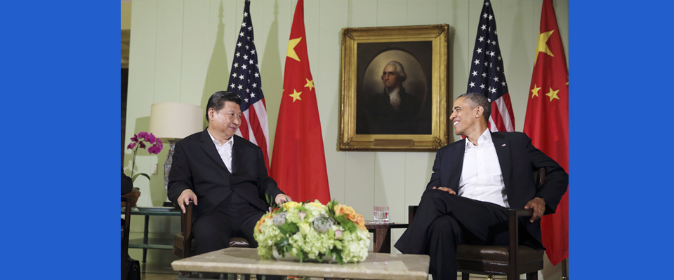 2013年6月，習(xí)近平與美國總統(tǒng)奧巴馬共同會(huì)見記者